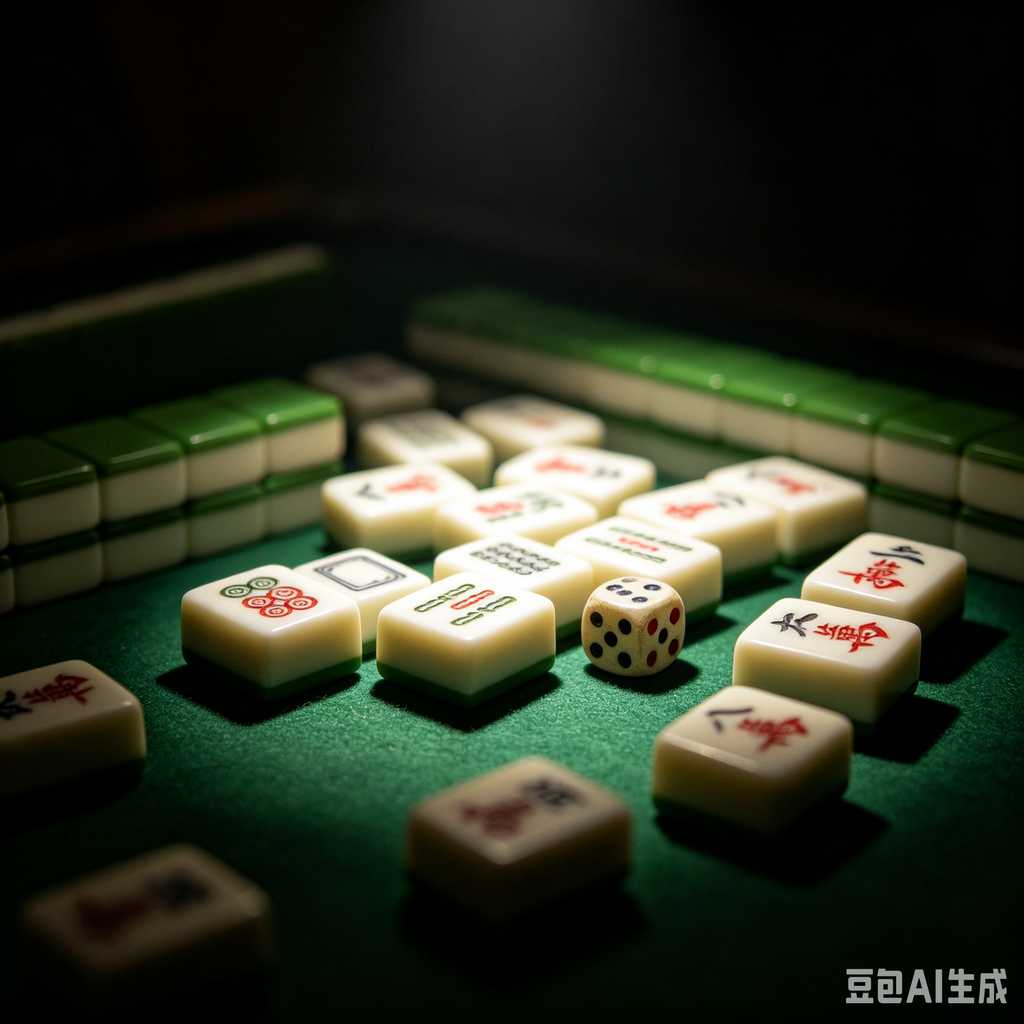 black crystal mahjong tiles