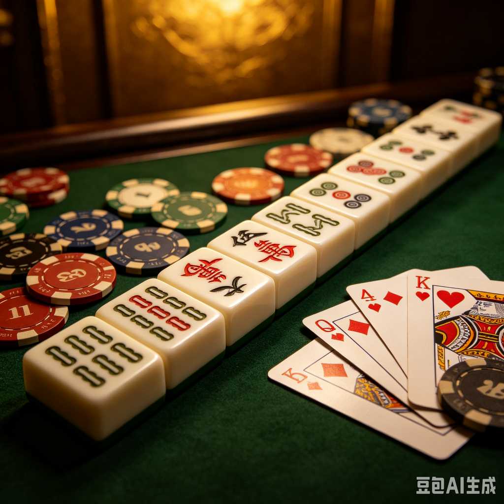 blue mahjong tiles